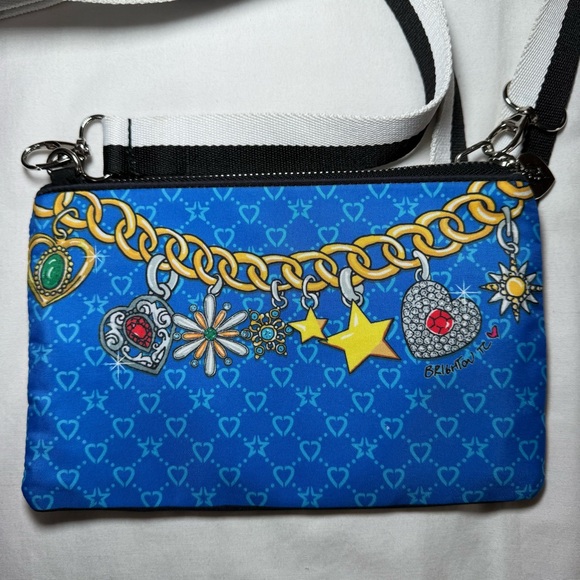 Brighton Glam Girl Crossbody Pouch Bag Purse Tom Clancy Fashionista NWOT - Picture 5 of 6